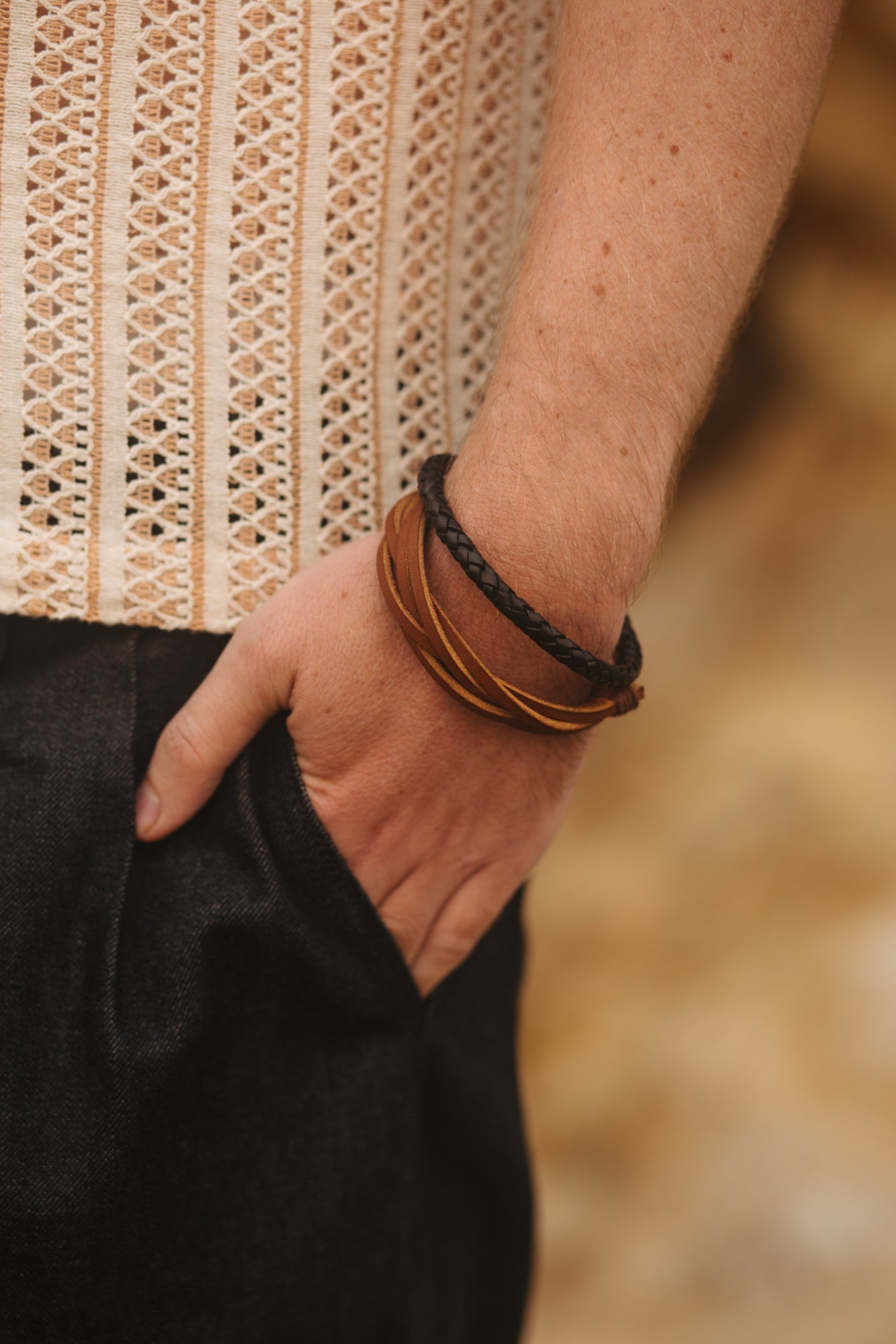 Coastal Weave Bracelet - Kamala Designs