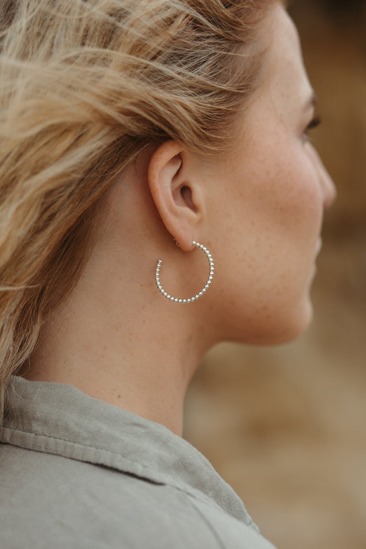 Gypsy Tide Hoop Earrings - Kamala Designs