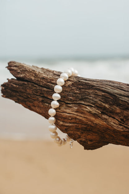 Ocean’s Pearl Bracelet – Classic Curve - Kamala Designs