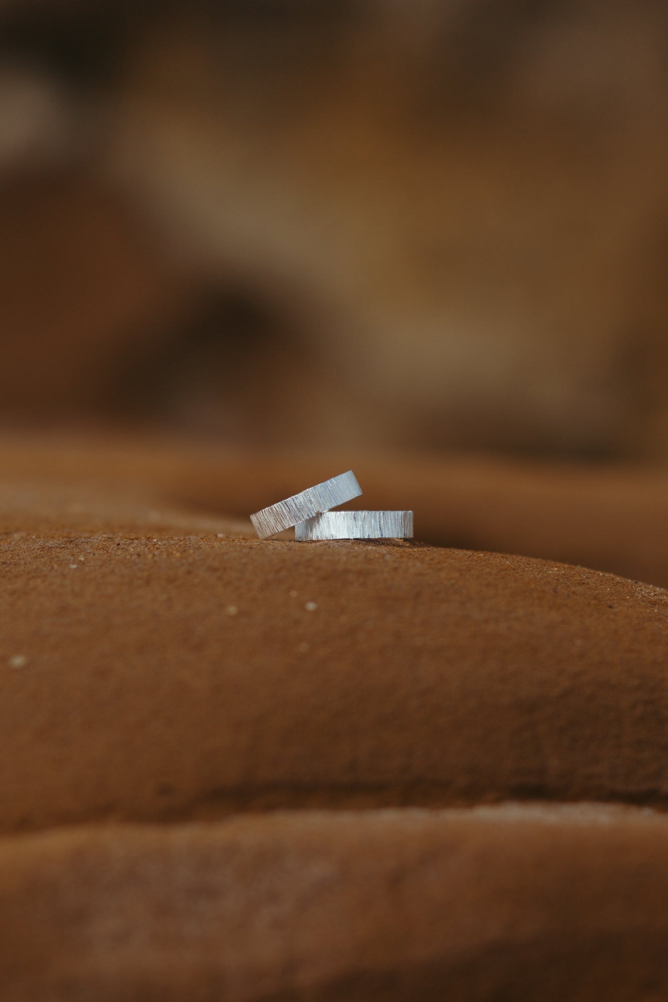 Sand Swept Textured Ring - Kamala Designs