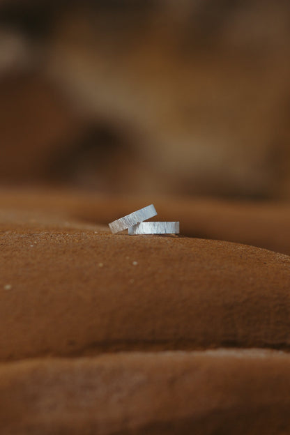 Sand Swept Textured Ring - Kamala Designs