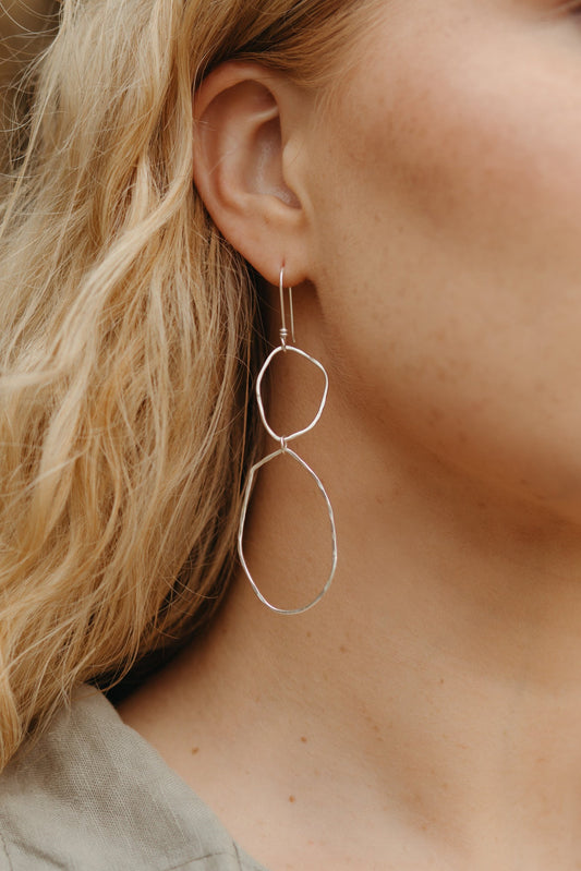 Tidal Harmony Earrings - Kamala Designs